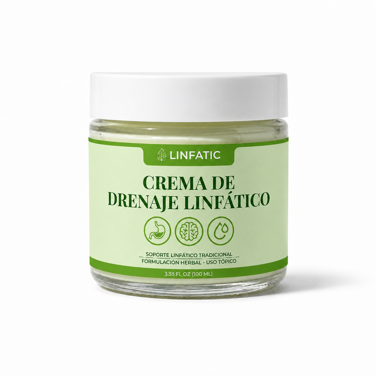 Crema de Drenaje Linfático Linfatic, 100 ml