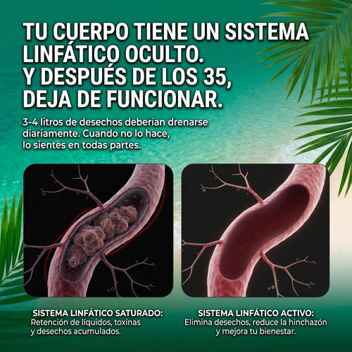 LINFATIC | Gotero Natural de Drenaje Linfático