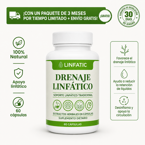 Linfatic Drena tu sistema linfatico completo