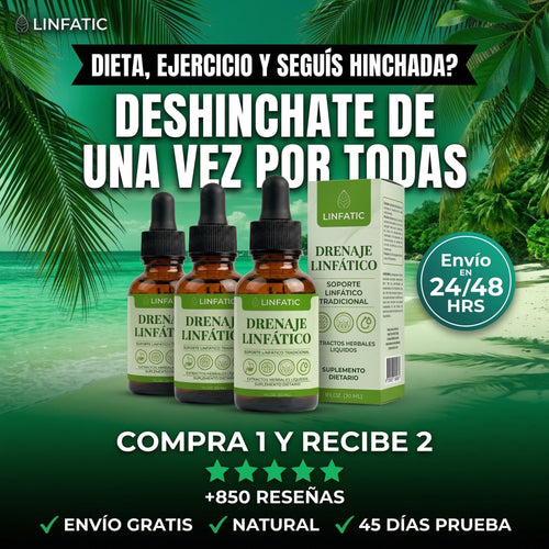 LINFATIC | Gotero para el Drenaje Linfático