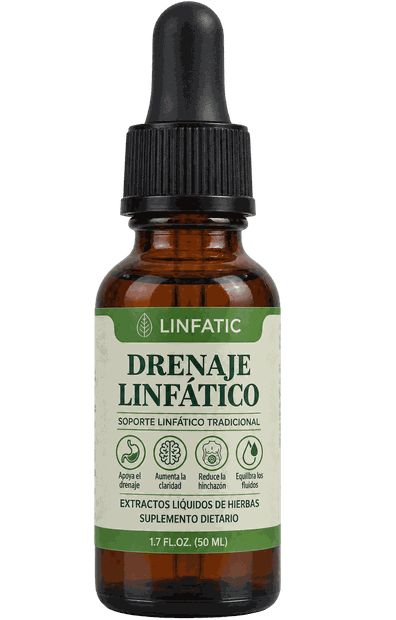 Un frasco de Linfatic